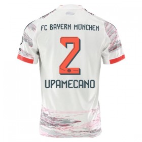 Fotbalové dresy FC Bayern Mnichov Dayot Upamecano 2 Venkovní Dres 2025-26 Krátký Rukáv